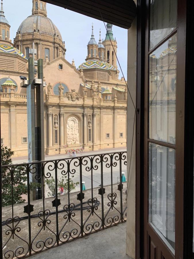Apartament Vtz El Balcon A La Basilica V - Vistas Inmejorables A La Basilica Del Pilar! Saragossa Zewnętrze zdjęcie